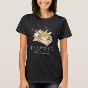 My Summer Is All Booked Summer Reading 2023 Book T-Shirt