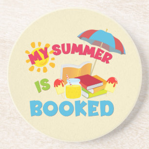 My Summer Is Booked Coaster