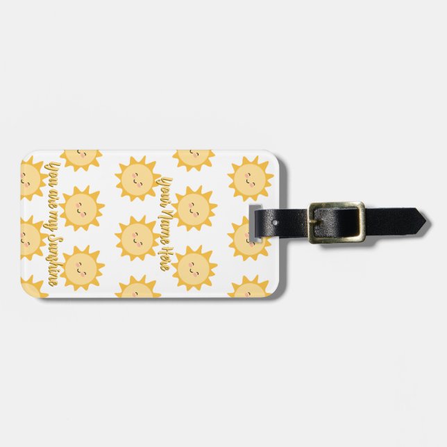 My Sunshine, Luggage Tag (Front Horizontal)