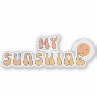 My Sunshine Vinyl Sticker