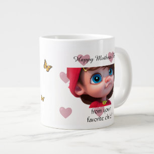 My super cool mum large coffee mug