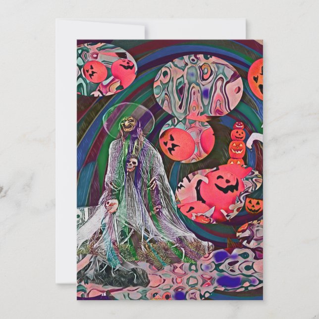 My Super Halloween V3 Invitation (Front)