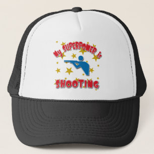 My Superpower is Shooting Trucker Hat