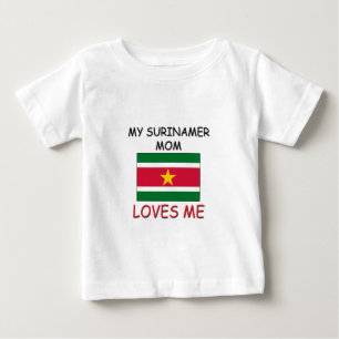 My Surinamer Mum Loves Me Baby T-Shirt