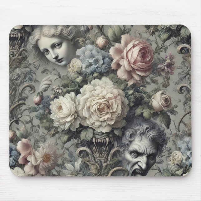 My Sweet Fang – Gothic Victorian Mouse Pad (Front)