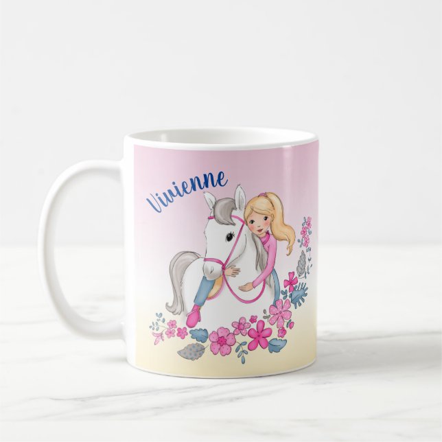 My Sweet Horse Coffee Mug (Left)