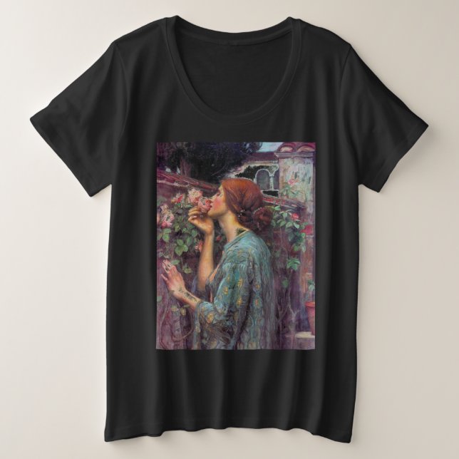 My_Sweet_Rose Plus Size T-Shirt (Design Front)