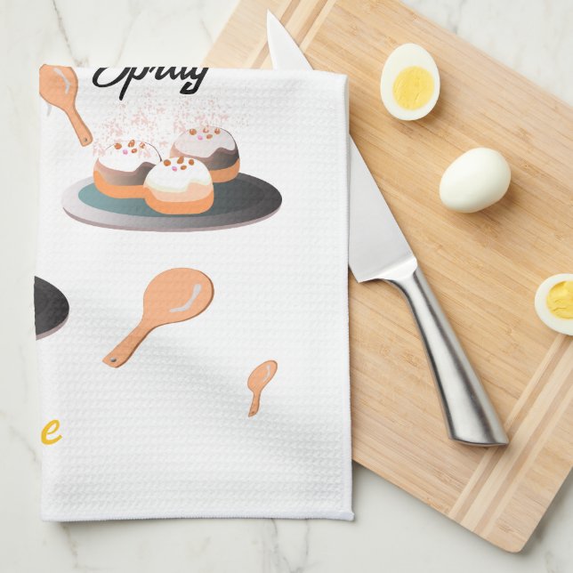 My Sweets Tea Towel (Quarter Fold)