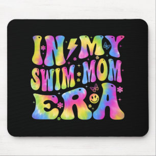 My Swim Mum Era Funny Swimmers Swimming Coach Moth Mouse Pad