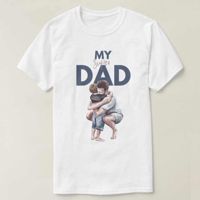 "MY SWISH DAD – Dad love t-shirt for men and women (Design Front)