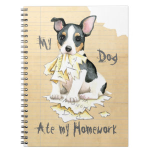 My Teddy Roosevelt Terrier Ate my Homework Notebook