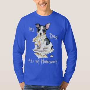 My Teddy Roosevelt Terrier Ate My Homework T-Shirt
