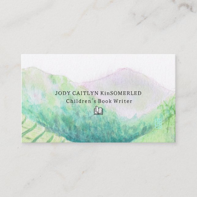 My temp Business Card (Front)