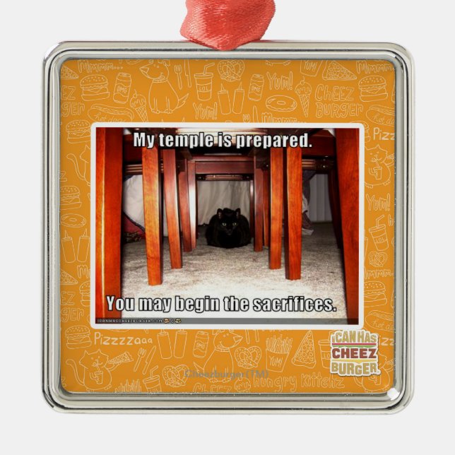 My temple is prepared. metal tree decoration (Front)