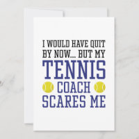 My Tennis Coach Scares Me