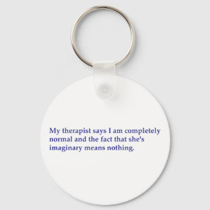 My therapist says key ring