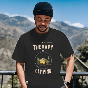 My therapy is camping T-Shirt