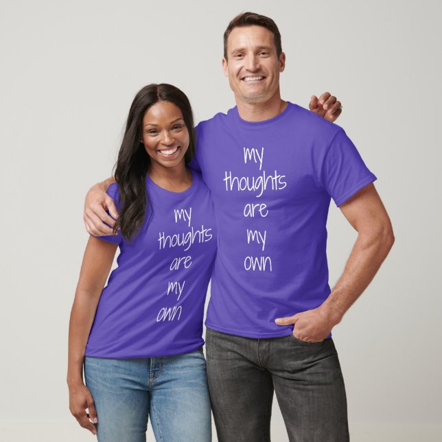 My Thoughts Basic Dark T-Shirt (Unisex)