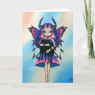 "My Three Kitties" Greeting Card