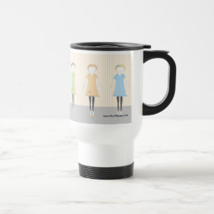 My Three Sisters Logo Coffee Travel Mug
