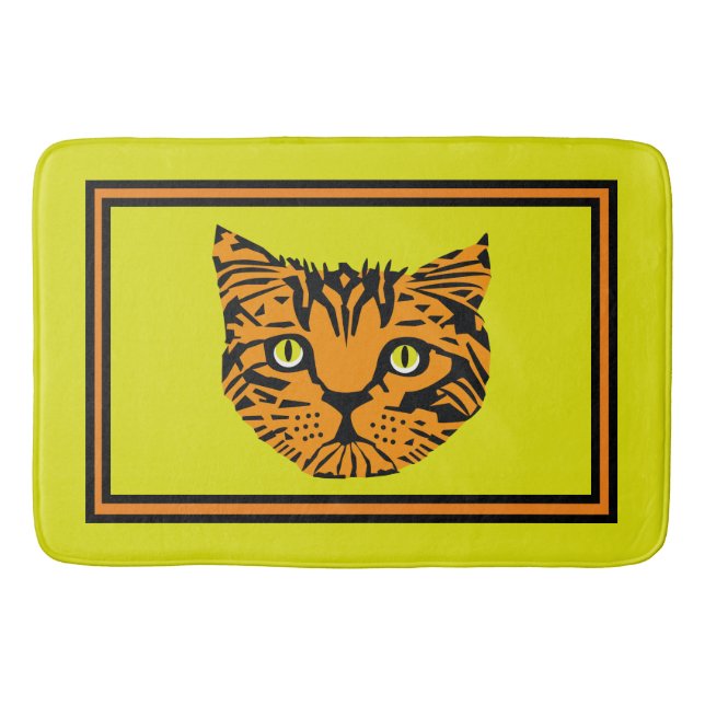 My Tiger Baby Face Bath Mat (Front)