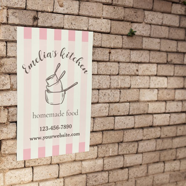 My tiny kitchen Business Contact Info  Poster (Creator Uploaded)