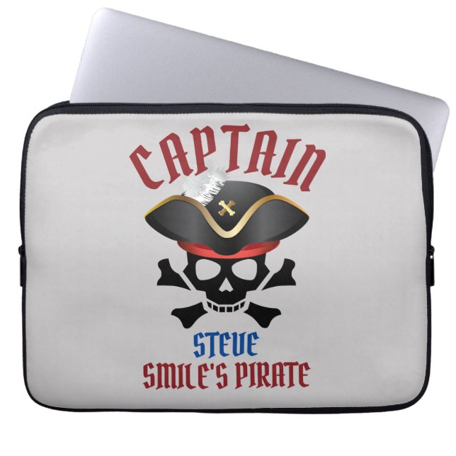 My Treasure | International Talk Like a Pirate day Laptop Sleeve (Front)
