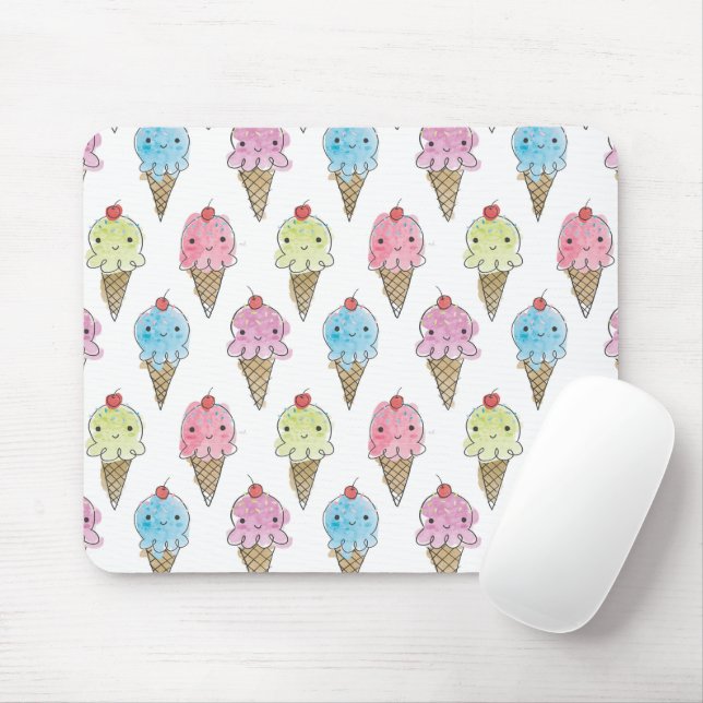 My Treat - Ice Cream Mouse Pad (With Mouse)
