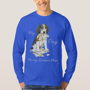 My Treeing Walker Coonhound Ate My Lesson Plan T-Shirt