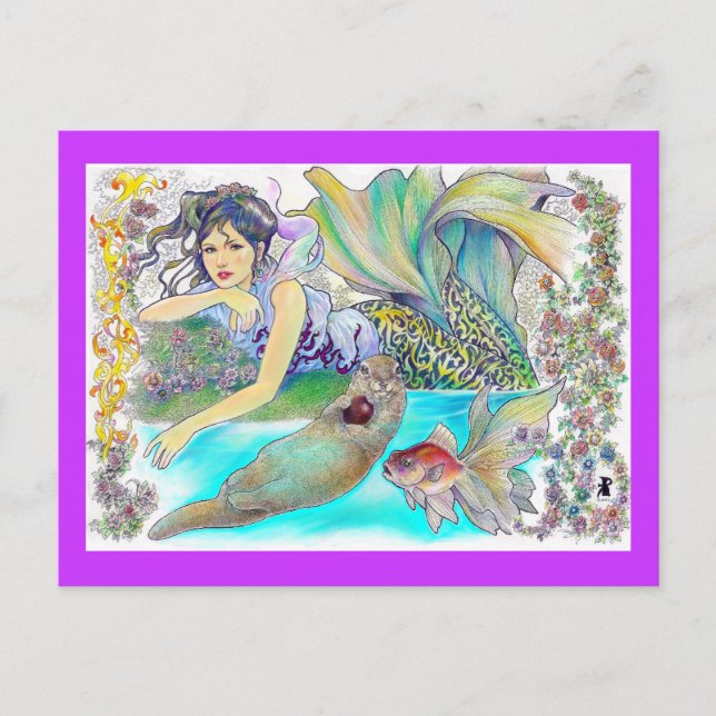 my tropical fantasia postcard (Front)