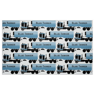 My Trucking Company Novelty Print Fabric