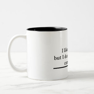 My true self Two-Tone coffee mug