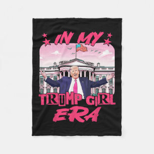 My Trump Girl Era Fleece Blanket