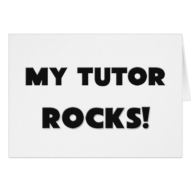 MY Tutor ROCKS! (Front Horizontal)