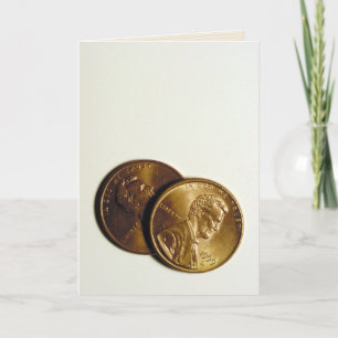 "my two cents" greeting card