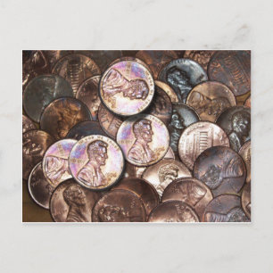 My Two Cents Worth Postcard