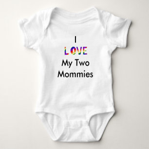 My Two Mommies Baby Bodysuit
