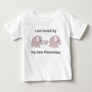 My Two Moms Baby T-Shirt
