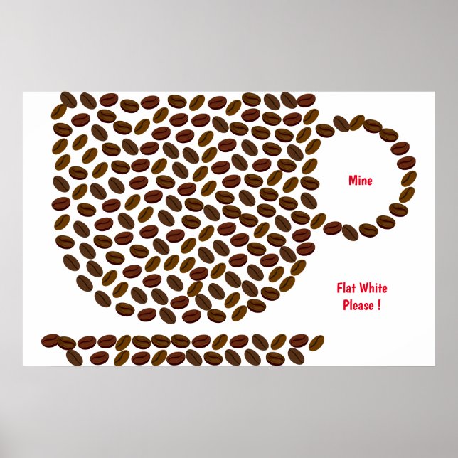 My Type of Coffee Poster (Front)