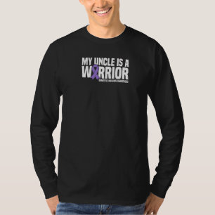 My Uncle Is A Warrior Domestic Violence Awareness T-Shirt