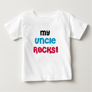 My Uncle Rocks Baby T-Shirt