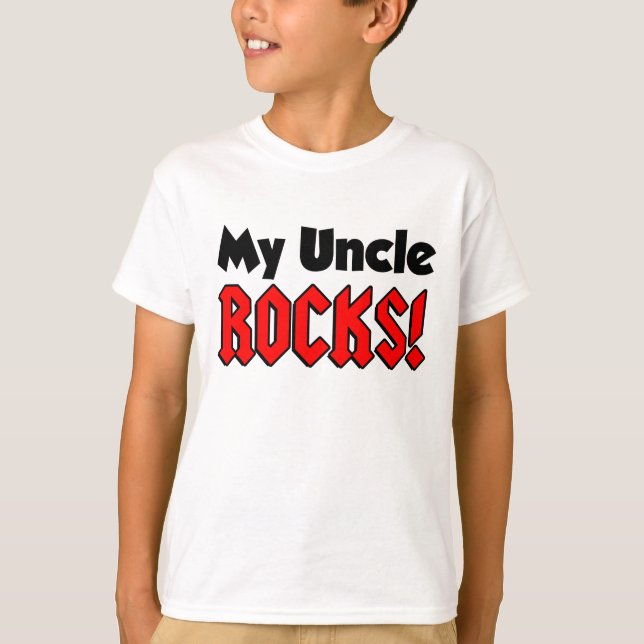 My Uncle Rocks T-Shirt (Front)