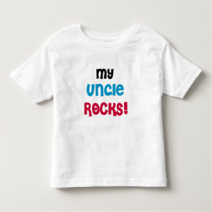 My Uncle Rocks Toddler T-Shirt