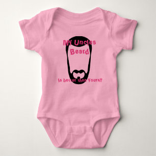 My Uncles Beard Baby Bodysuit