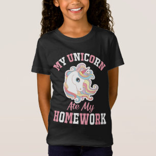 My Unicorn Ate My Homework T-Shirt