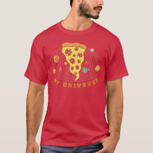 My Universe I Love Pizza Funny Galay 10982483 T-Shirt