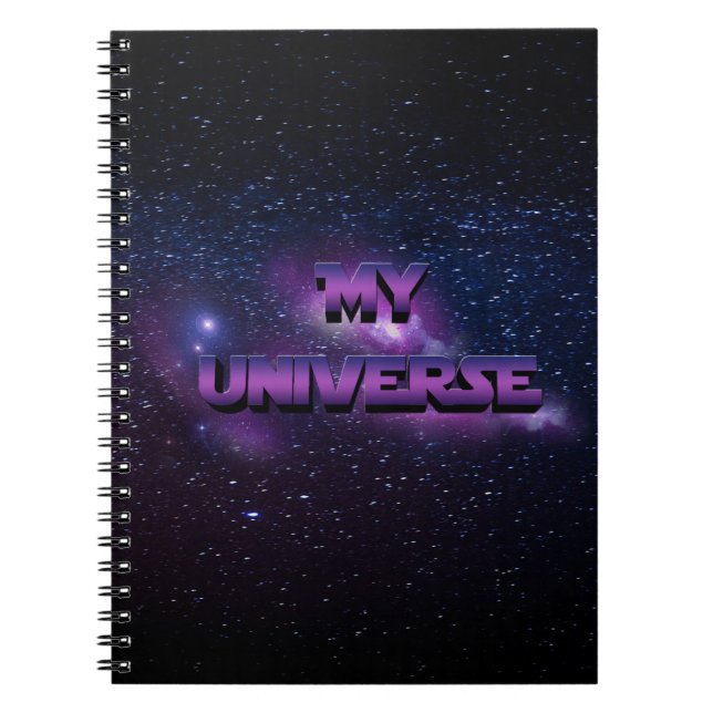 My Universe Spiral Notebook (Front)