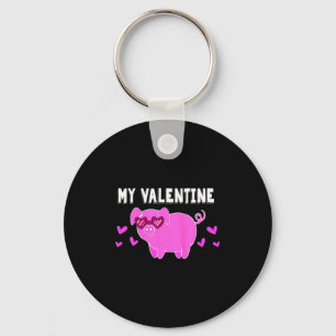 My Valentine G Farmer Pet Owner Love Valentines Key Ring