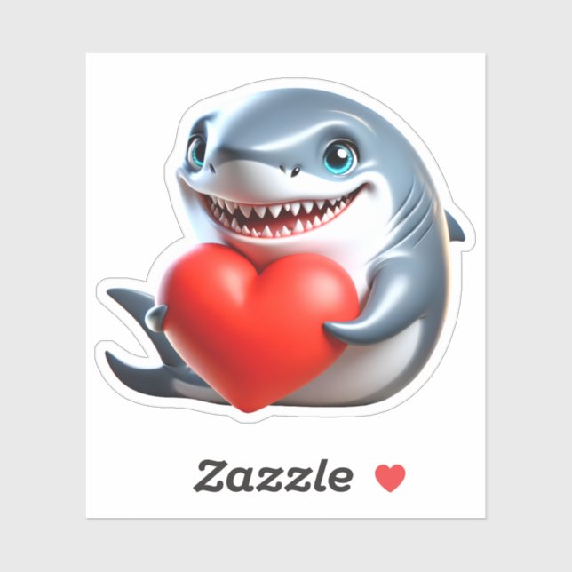 My valentine shark (Sheet)