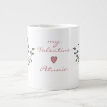 My Valentine Tree Jumbo Mug